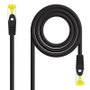 Nanocable Cable de Red Cat6a SFTP AWG26 25cm Negro